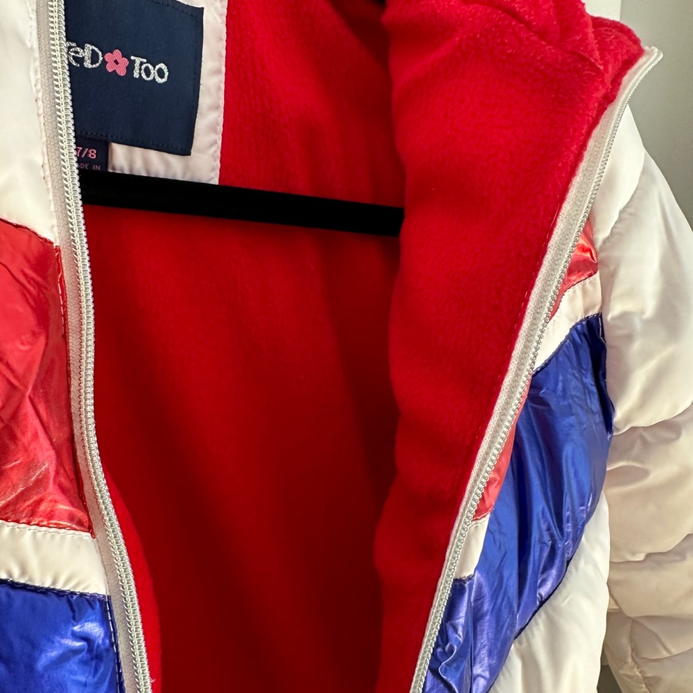 Retro puffy coat!